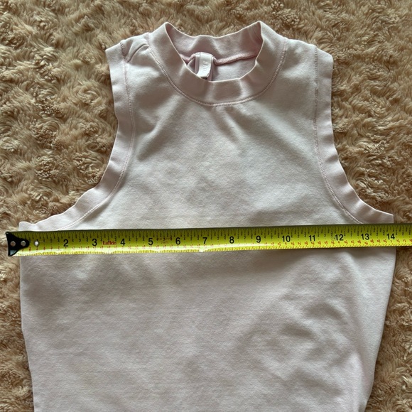 SKIIMS Bodycon Light Pink Sleeveless High Neck Mini Dress Size Small / Petite - Picture 6 of 7